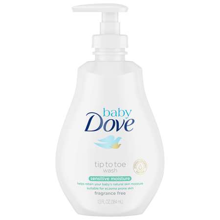 Baby Dove Baby Dove Tip To Toe Sensitive Moisture Body Wash 13 oz. Bottle, PK4 63853
